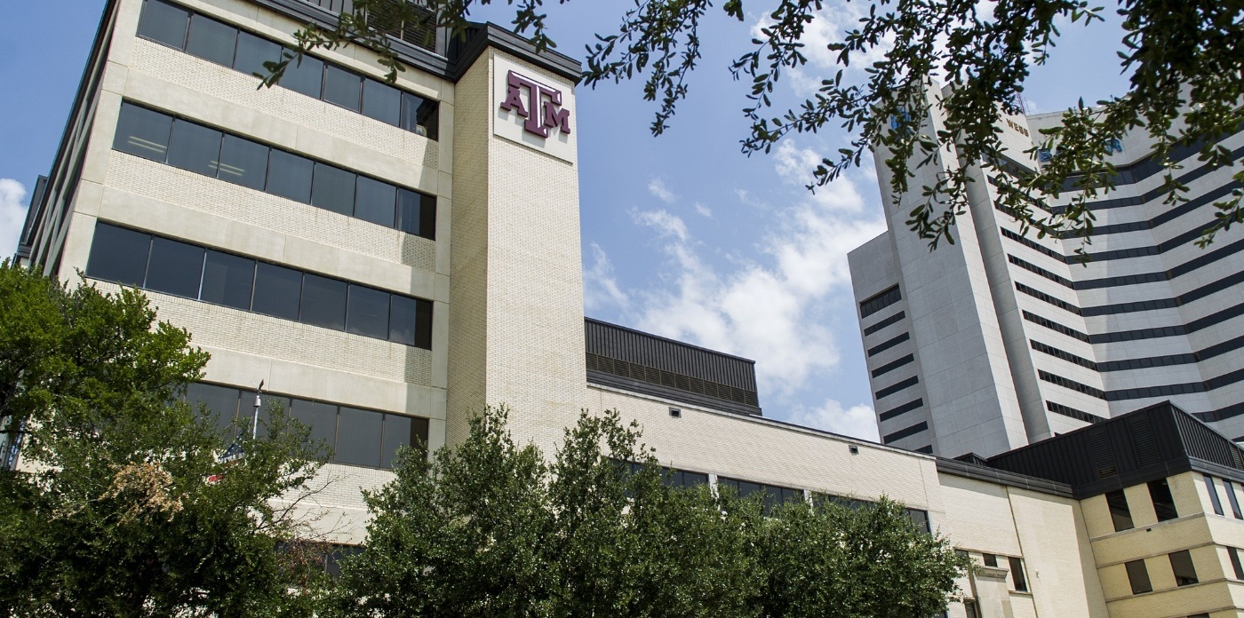 Outside view of dental school building